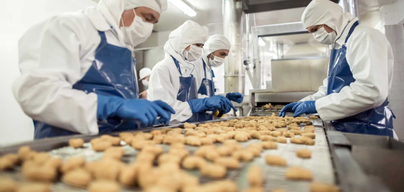 Photo of food manufacturing workers